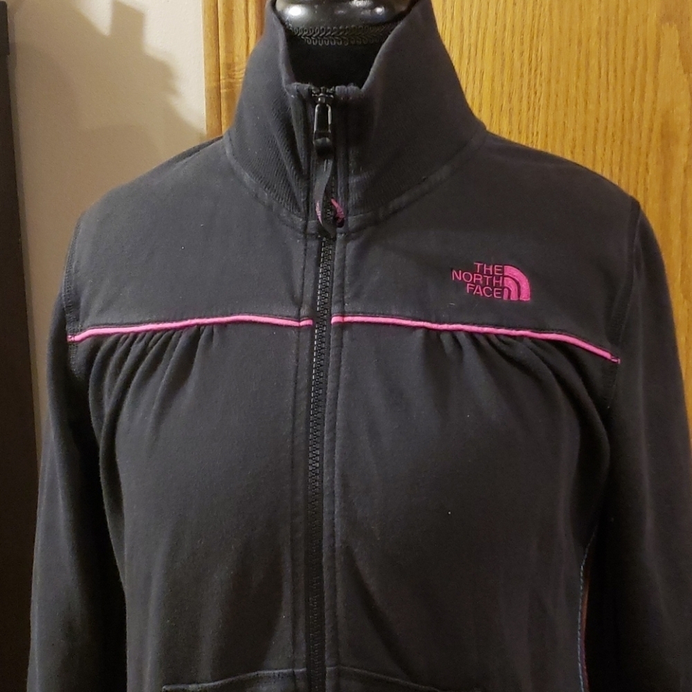 The north face zip front sweatshirt jacket vintage